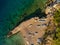 Marusici on the Makarska Riviera from above