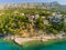 Marusici on the Makarska Riviera from above