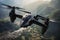 Marvel at the agility of a tiltrotor aircraft