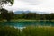 Marvellous Blue Pond in Fukushima