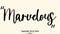 Marvelous Handwritten Cursive Calligraphy Inscription Phrase