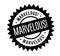 Marvelous rubber stamp