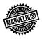 Marvelous rubber stamp