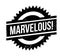 Marvelous rubber stamp