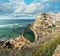 Marvelous view on Azenhas do Mar, small town  at Atlantic ocean coast.Municipality of Sintra, Portugal