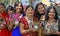 Marwari Women Celebrate Gangaur Festival In Rajasthan, India