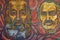 Marx and Engels portrait mosaic