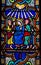 Mary and the Apostles at Pentecost - Stained Glass
