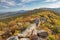 Mary\'s rock, shenandoah, in Autumn