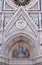 Mary surrounded by Florentine Artists, Merchants and Humanists, Portal of Florence Cathedral