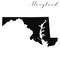 Maryland map