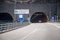 The Marão Tunnel is a road tunnel located in Portugal that connects Amarante with Vila Real, crossing the Serra do Marão. -