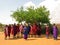 Masai people welcome song