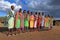 Masai women during ritual dance