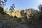 Masca canyon through a fisheye lens