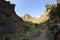 Masca canyon through a fisheye lens