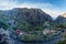 Masca canyon, view from Masca village, Tenerife