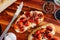 Mascarpone Toast with Burst Tomatoes