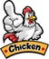 Mascot Chicken choice.