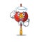 Mascot of Cute asian lantern Sailor cartoon character