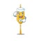 Mascot of Cute lamp hanging Sailor cartoon character