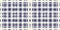 Masculine indigo tartan linen seamless border. All over print of navy blue lodge plain cotton plaid ribbon.