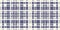 Masculine indigo tartan linen seamless border. All over print of navy blue lodge plain cotton plaid ribbon.