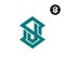 Masculine Letter SJ Monogram Clothing Logo Design