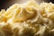 Mashed potatoes background. Thanksgiving, Christmas holiday dish