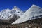Masherbrum also known as K1 peak near the K2 summit