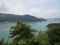 Mashqita Lake between the mountains of Latakia, Syria.