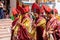 Mask Dance Festival of Tibet monks in Ladakh