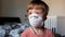 Masked child quarantine