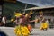 Masked dance , Deer dance , Bumthang , central Bhutan