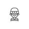 Masked Thief outline icon