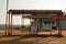 Maski,Karnataka,India - 10/23/2018 : Empty Indian oil Petrol Filling station