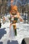 Maslenitsa Russian Doll Carnival - a symbol of winter