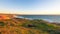 Maslin Beach coastline at sunset during winter