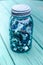 Mason Jar Filled with buttons