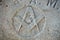 Masonic coner stone on vintage building