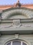 Masonic symbols on a building in Novi Sad