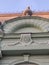 Masonic symbols on a building in Novi Sad