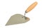 Masonry trowel, 3D rendering