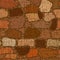 Masonry walls made of large stones. Vector seamless