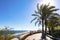 Maspalomas Beach promenade, Gran Canaria island, Spain