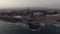 Maspalomas Lighthouse and resort on the coast, aerial