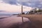 Maspalomas lighthouse at sunrise