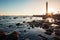 Maspalomas lighthouse during sunset - Gran Canaria