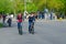 Mass spring bike ride with participation of athletes and cycling enthusiasts dedicated to opening of cycling season 2019, Gomel