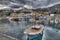 Massa Lubrense, italian fishing village, Harbour HDR